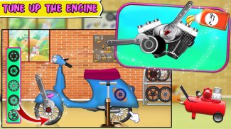 Scooter Repair Mechanic Shop screenshot 2