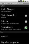 Slide Images - Live Wallpaper screenshot 1