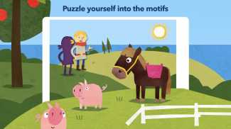 Fiete Puzzle - Free Kids Games with Animals screenshot 0