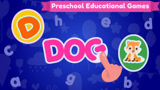 ABC Preschool Kids Tracing & Learning Games - Free screenshot 4