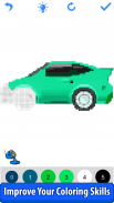 Cars Pixel Art Color by Number screenshot 6