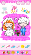 Bride and Groom Coloring book screenshot 12