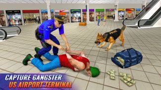 पुलिस कुत्ता हवाई अड्डा अपराध screenshot 1