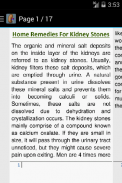 Kidney Stones Removal Remedies screenshot 0