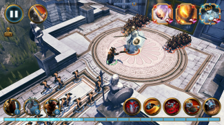 Olympus Rising: defesa heroica jogo de estratégia screenshot 10
