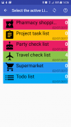 WeList : Easy check list with sharing capabilities screenshot 1