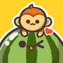 QS Monkey Land : Fruit Merge Icon