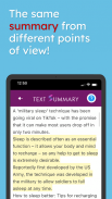 Text Summary - Riassumi testi screenshot 2