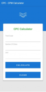 CPC - CPM Calculator screenshot 0