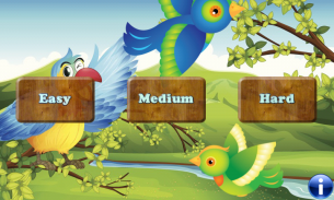 Birds Jeux de mémoire enfants! screenshot 1