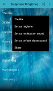 Ringtones telefone screenshot 5