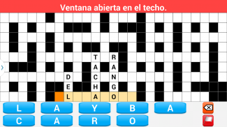 Crosswords spanish screenshot 3