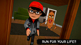 Scary Sausage Horror Evil Game screenshot 1