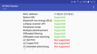 BT/BLE Checker screenshot 1