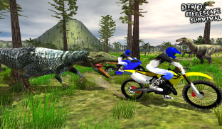 Dino Escape Bike Survival screenshot 4