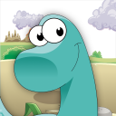 Dinosaur Scratch & Color for kids & toddlers Icon