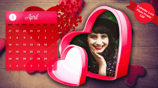 Love GIF Calender Photo Frames screenshot 1