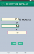 Percentage Calculator screenshot 0