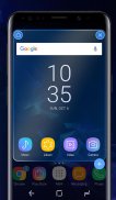 Galaxy S9 blue | Xperia™ Theme screenshot 2