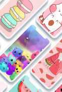 Kawaii-Hintergrundbild: Süß screenshot 5