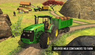 Tractor Driving Real 3D Farm Simulator Games 2018 screenshot 22