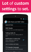Caller Name and SMS Talker screenshot 1