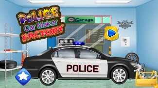 Police Car Maker Factory: Cars screenshot 2