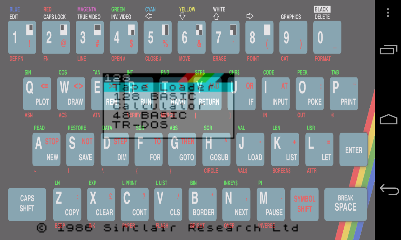 USP - ZX Spectrum Emulator - Загрузить APK для Android | Aptoide