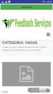 Feedback Serviços screenshot 3