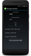 Mortgage calculator screenshot 2