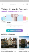 Brussels Travel Guide in english with map screenshot 1