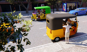 City Auto Rickshaw Tuk Tuk Taxi Driver screenshot 3