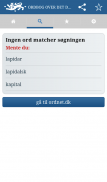 Ordbog over det danske Sprog screenshot 3