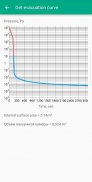 Vacuum app vacuum system pumping curve calculation screenshot 5