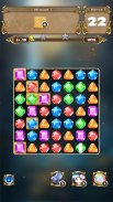 Jewel Castle - jewels permainan puzzle screenshot 1