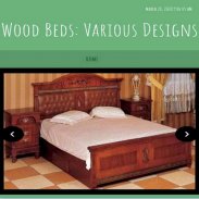 wooden beds: Various designs screenshot 6