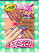 Crayola unghia Party screenshot 1