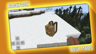 BackPack Mod for Minecraft PE screenshot 1