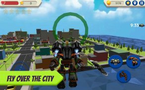 Robot Hero: City Simulator 3D screenshot 3