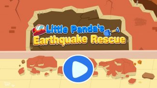Baby Panda Earthquake Safety 3 screenshot 0