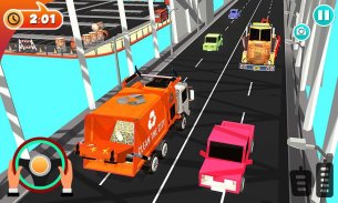 Urban Garbage Truck Driving - Waste Transporter screenshot 17