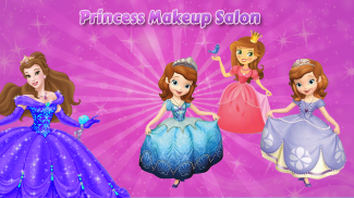 princess game - princess makeup game  & salon game screenshot 2