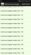 1000 Common English Verbs screenshot 0