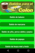 Batidos para el colon y su buen funcionamiento screenshot 0