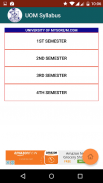 UOM MBA and MCOM Syllabus screenshot 2