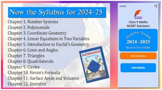 Class 9 Maths Guide 2024-25 screenshot 26