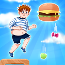 Chubby Jump  – jumping man in fridge joyride game