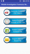Mobile Investigation Forensics Report Maker PRO screenshot 0