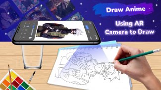 Draw Anime: AR Drawing to Art screenshot 2