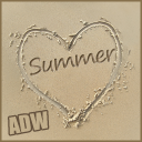ADW الصيف رمل الموضوع Icon